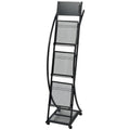 Magasinhylde 40 X 32 X 131 Cm Sort A4