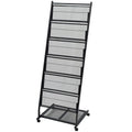 Magasinholder 47,5 X 43 X 133 Cm Sort A4