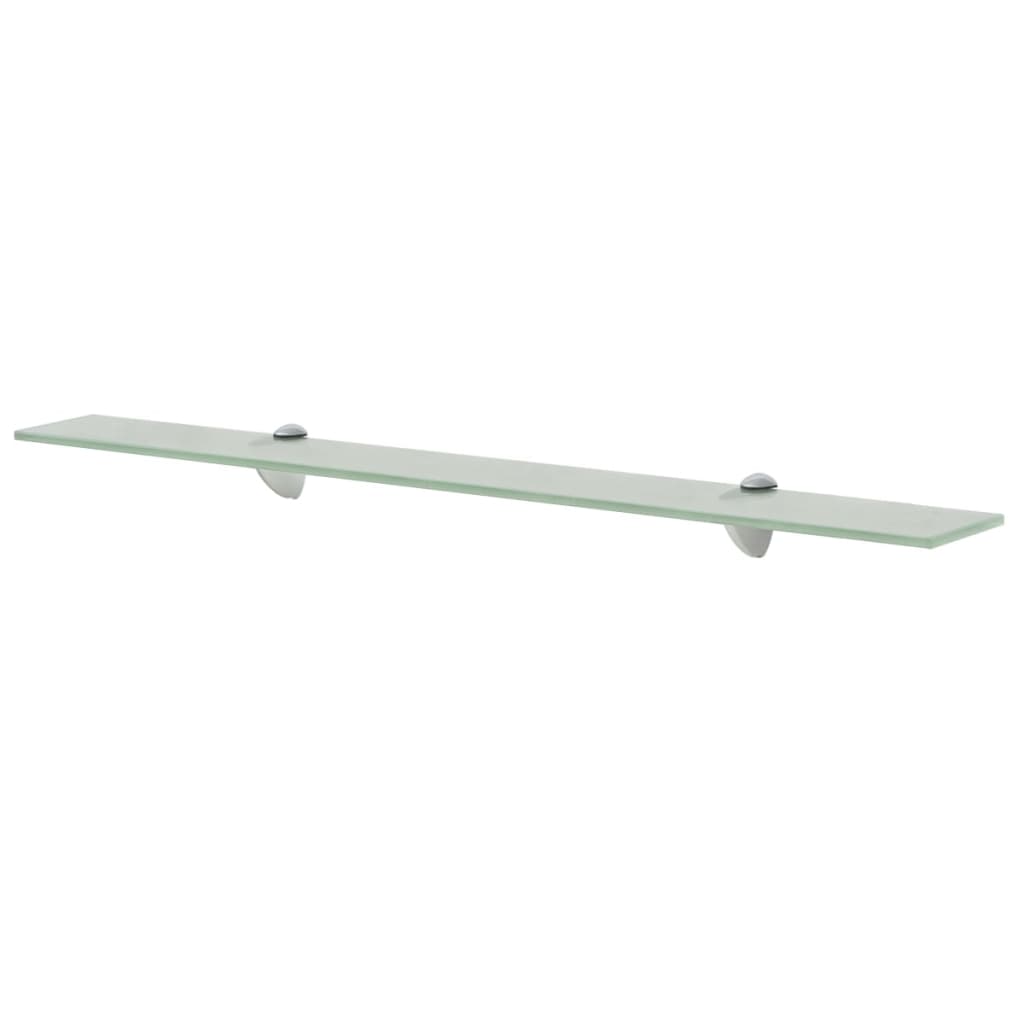 Svævehylder 2 Stk. 8 Mm Glas Hvid