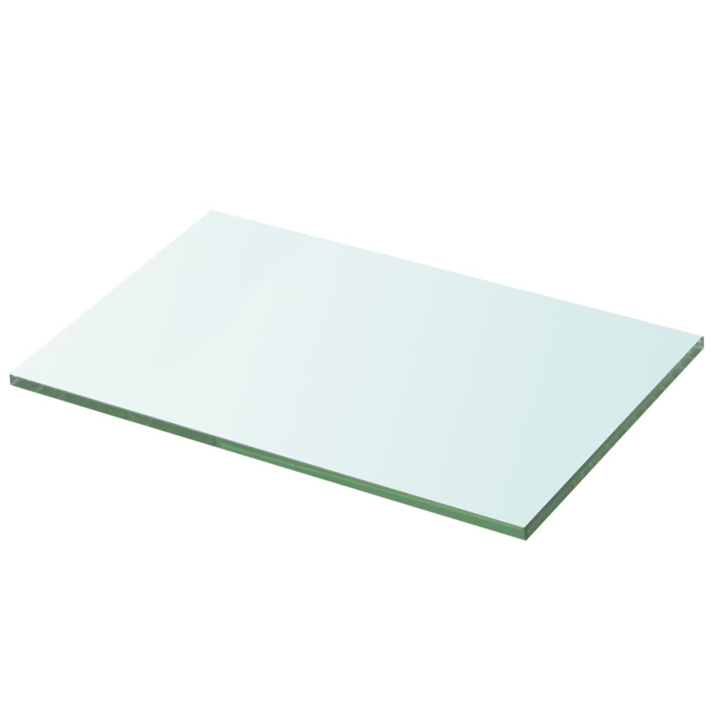 Hylder 2 Stk. Glaspanel Klar