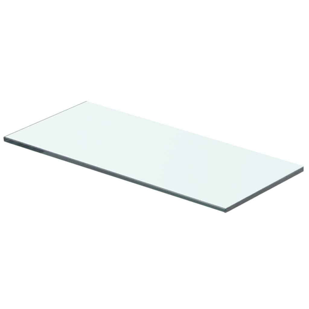 Hylder 2 Stk. Glaspanel Klar