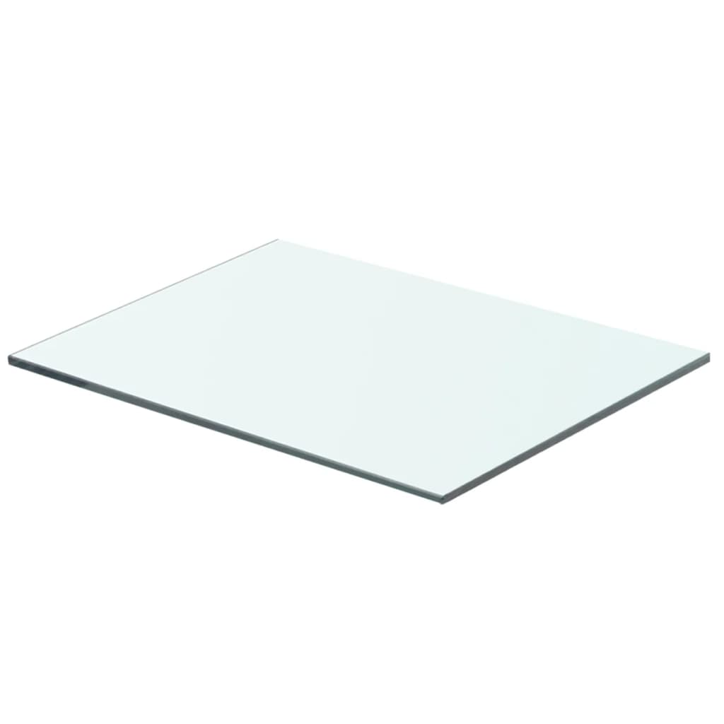 Hylder 2 Stk. Glaspanel Klar