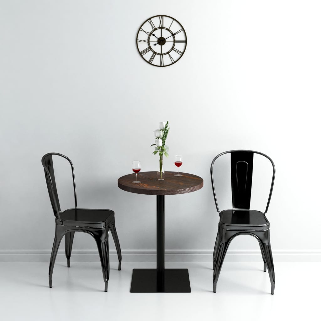 Bistrobord Mdf Og Stål Firkantet E