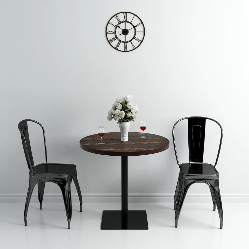 Bistrobord Mdf Og Stål Firkantet E