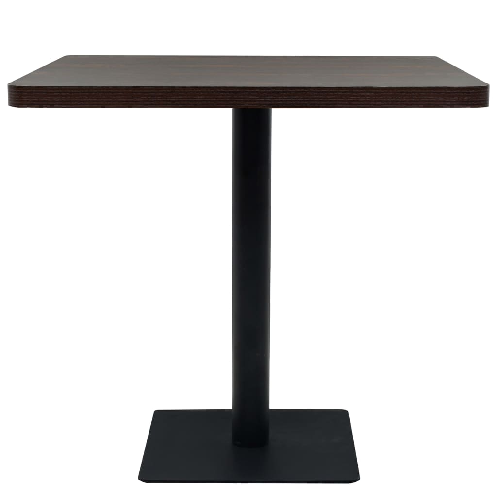 Bistrobord Mdf Og Stål Firkantet E