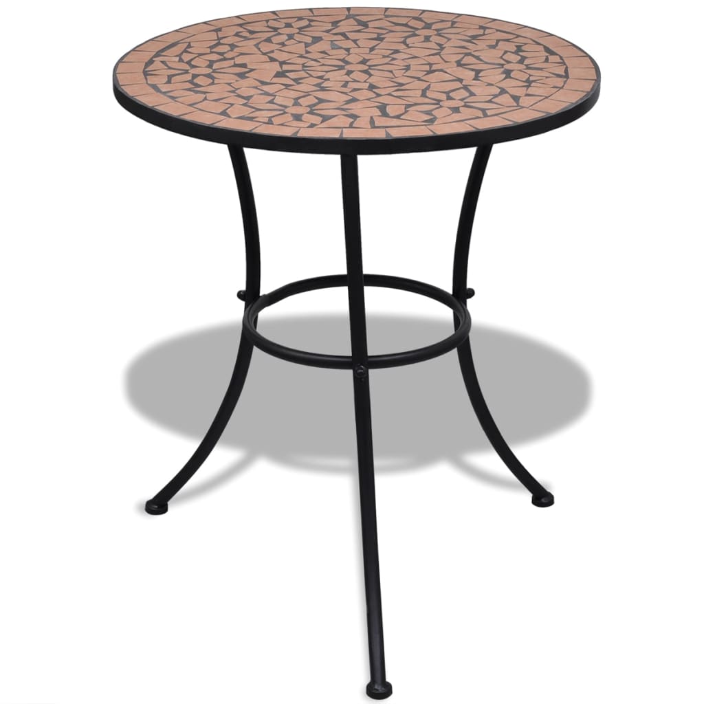 Bistrobord Mosaikdesign Ø Keramik