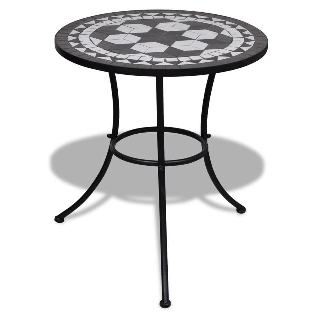 Bistrobord Mosaikdesign Ø Keramik