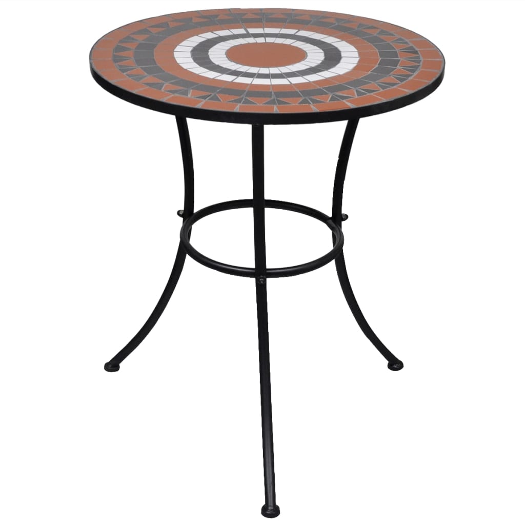Bistrobord Mosaikdesign Ø Keramik