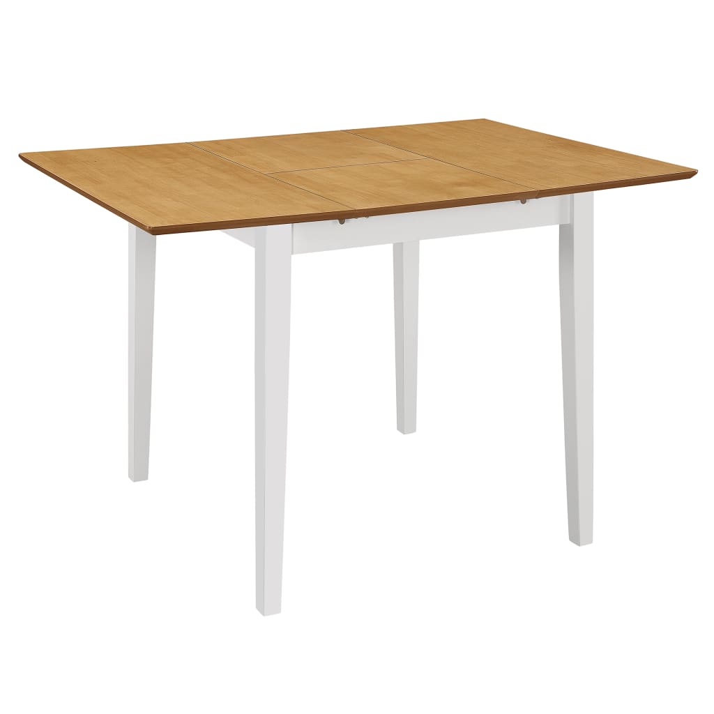 Udvideligt Spisebord (80-120)X80X74 Cm Mdf