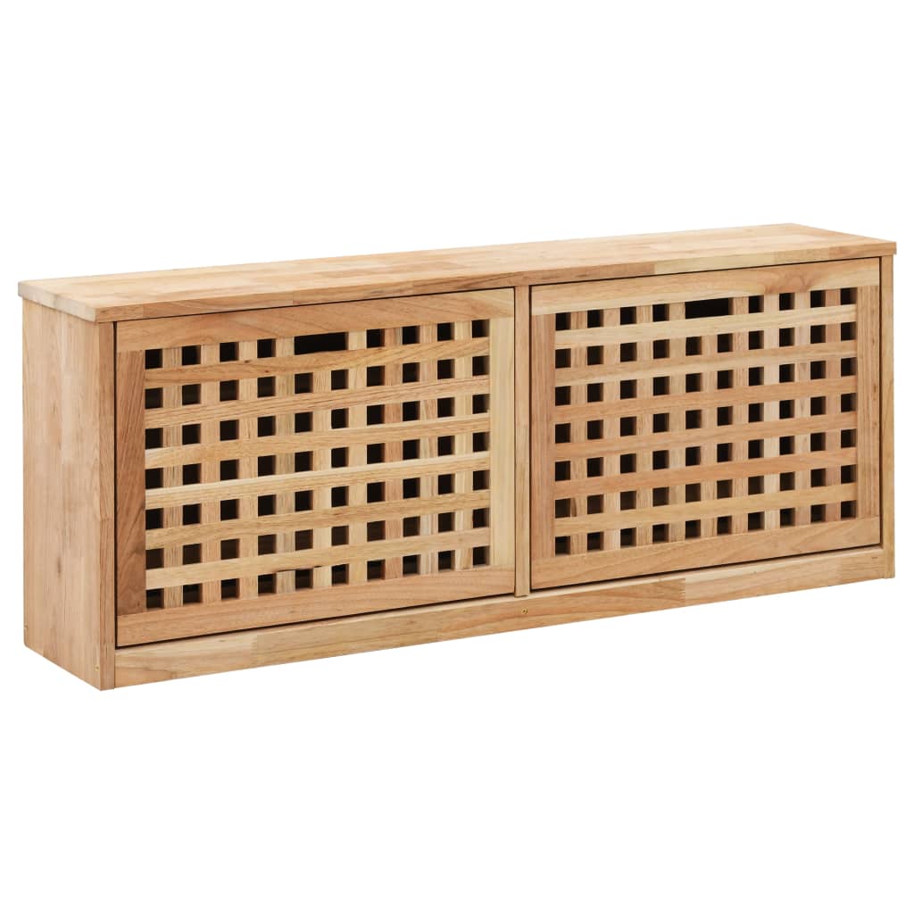 Skoskab 55X20X Massivt Valnøddetræ