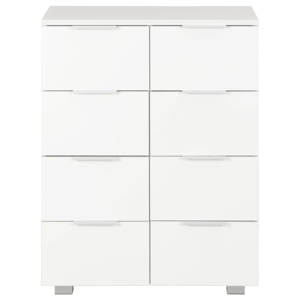 Kommode 60X35X80 Konstrueret Træ Højglans