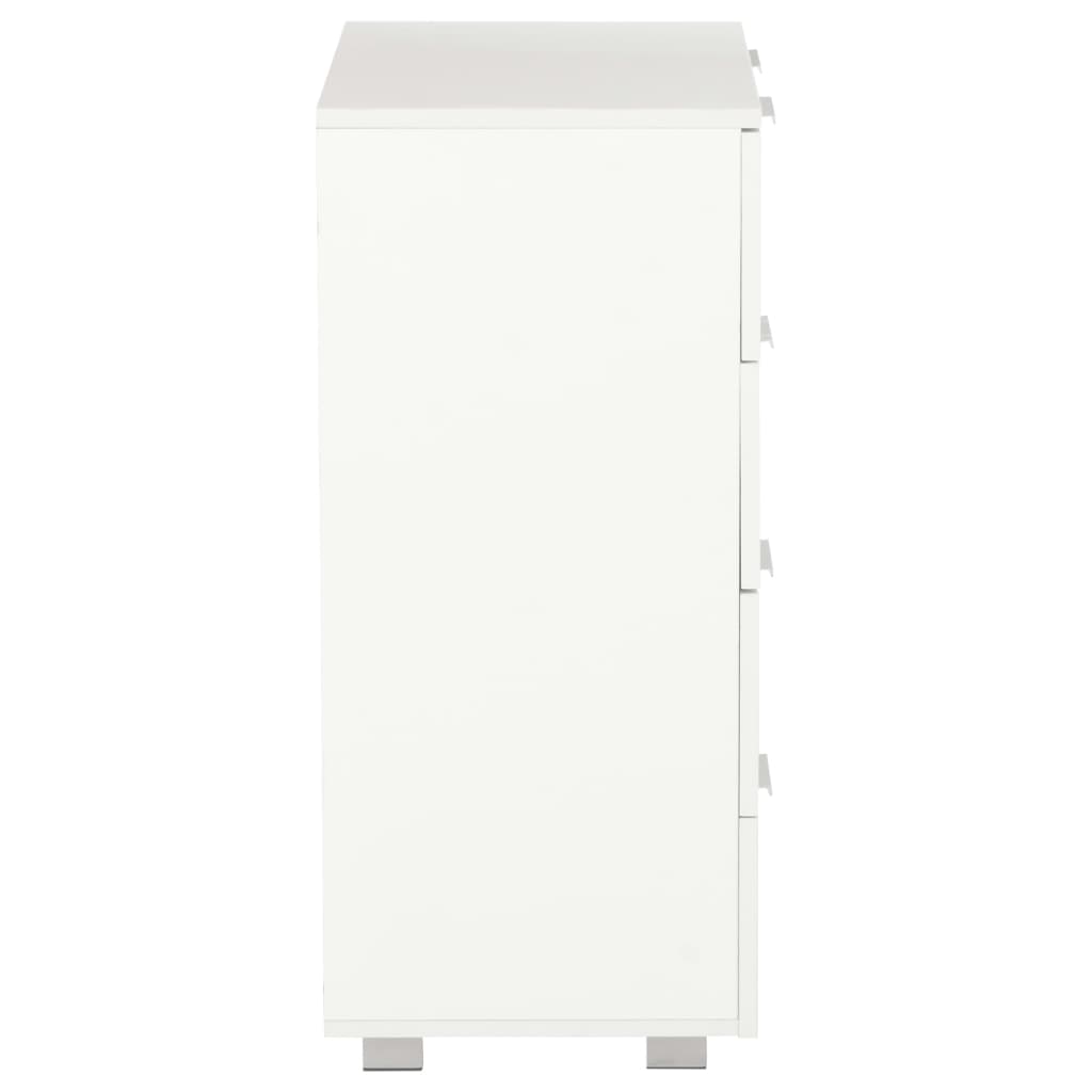 Kommode 60X35X80 Konstrueret Træ Højglans