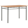 Spisebord 120 X 70 X 75 Cm Mdf Brun