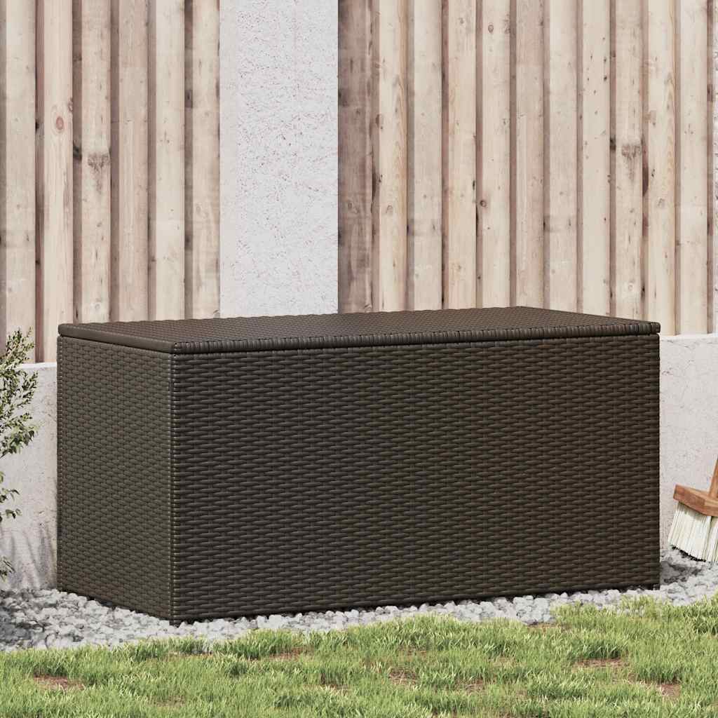 Opbevaringsboks Med Hjul 283 L Polyrattan