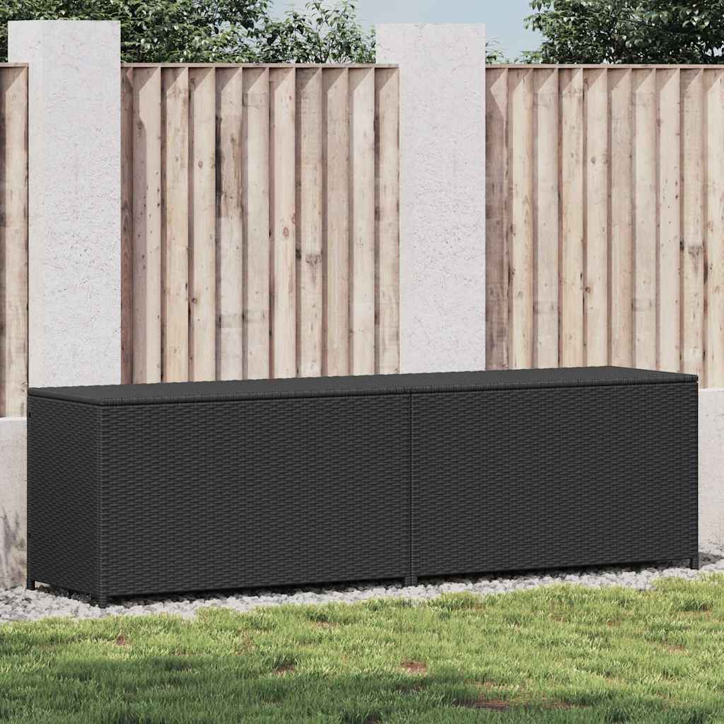 Opbevaringsboks Med Hjul 283 L Polyrattan