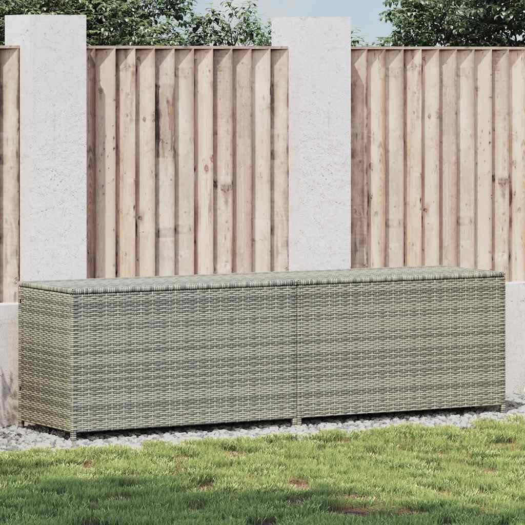 Opbevaringsboks Med Hjul 283 L Polyrattan
