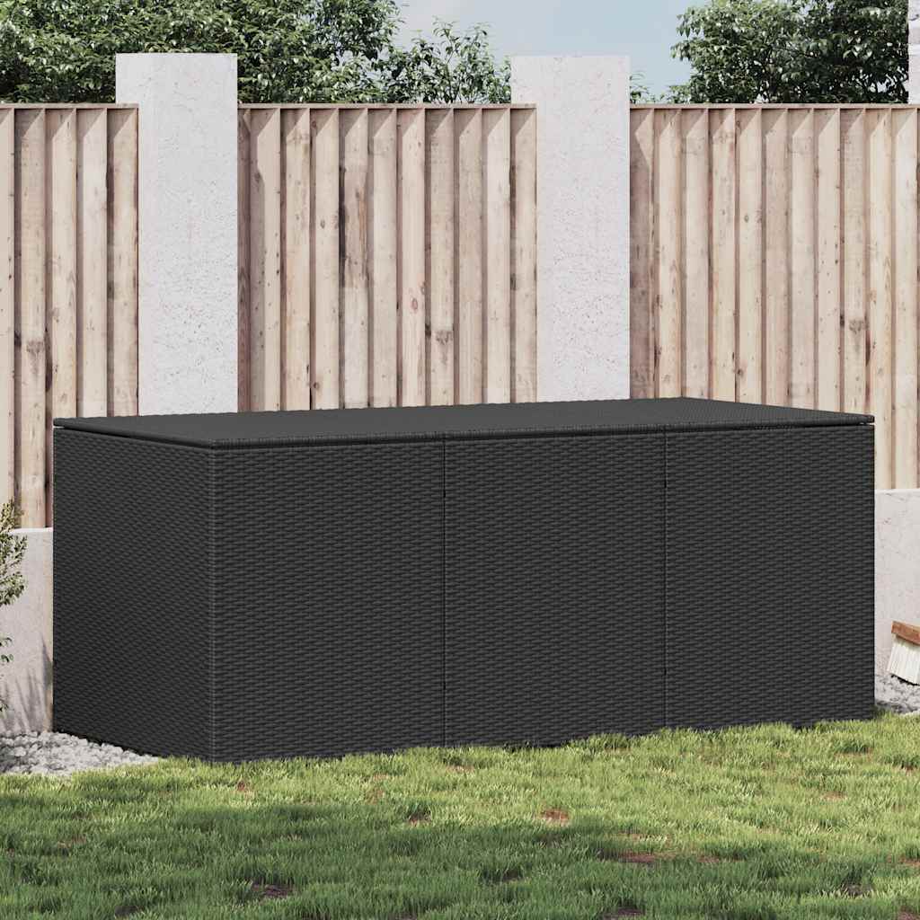 Opbevaringsboks Med Hjul 283 L Polyrattan