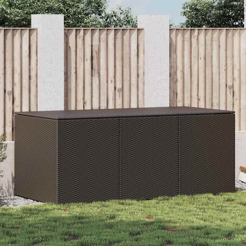 Opbevaringsboks Med Hjul 283 L Polyrattan