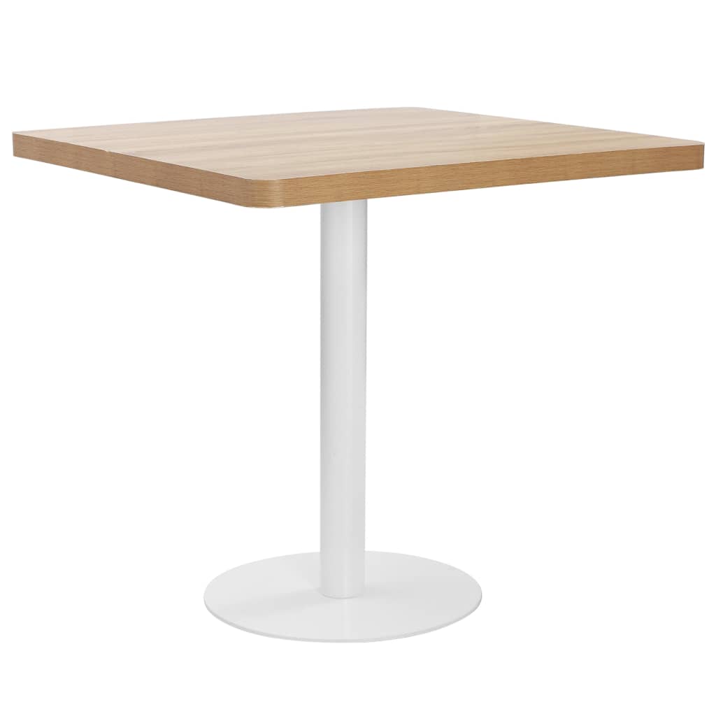 Bistrobord 60X60 Cm Mdf Lysebrun