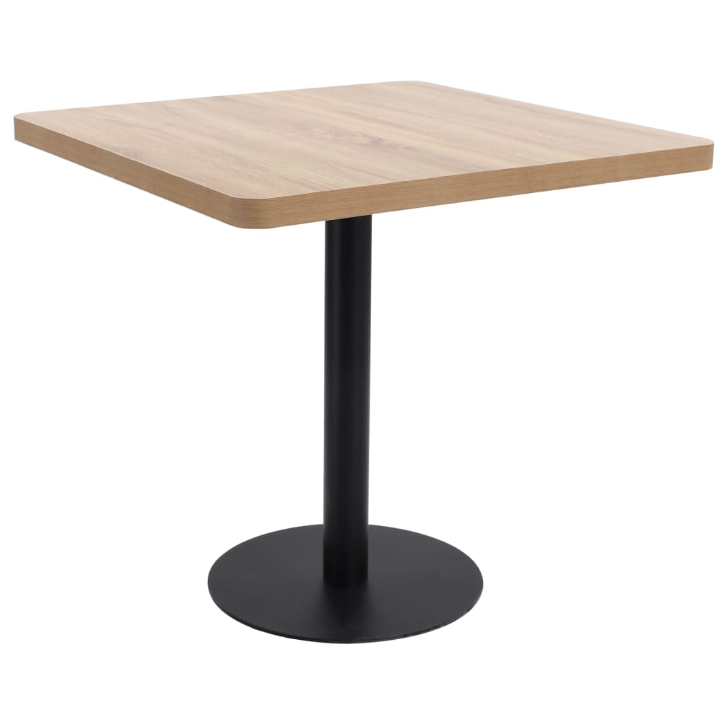 Bistrobord 60X60 Cm Mdf Lysebrun