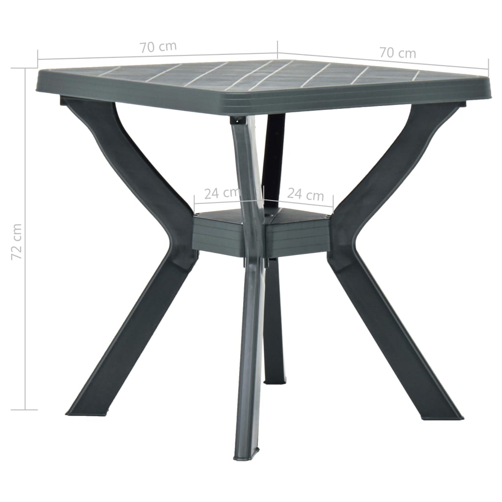 Bistrobord 70X70X72 Cm Plast