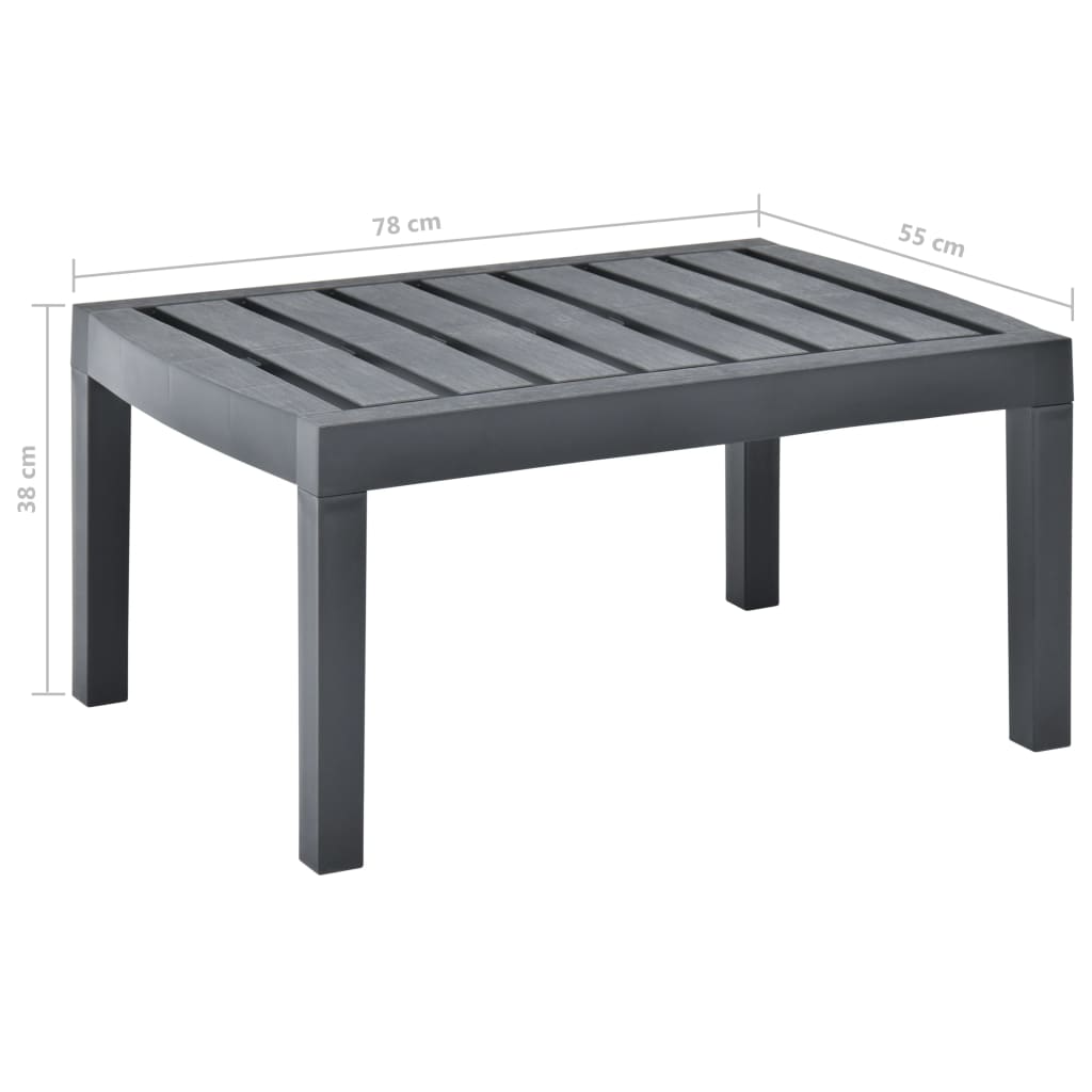Havebord 78X55X38 Cm Plastik