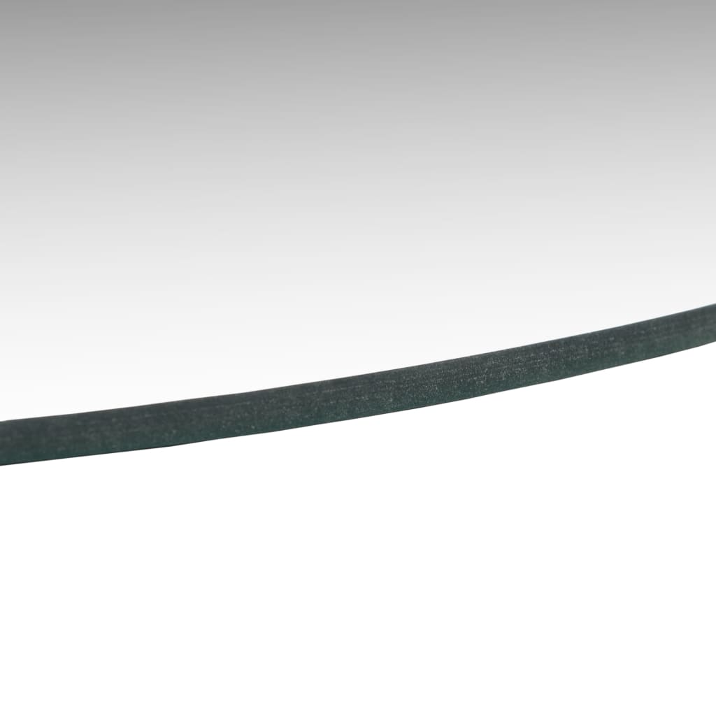 Vægspejle 2 Stk. 50 Cm Rundt Glas