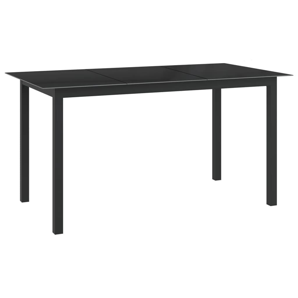 Havebord Aluminium Og Glas