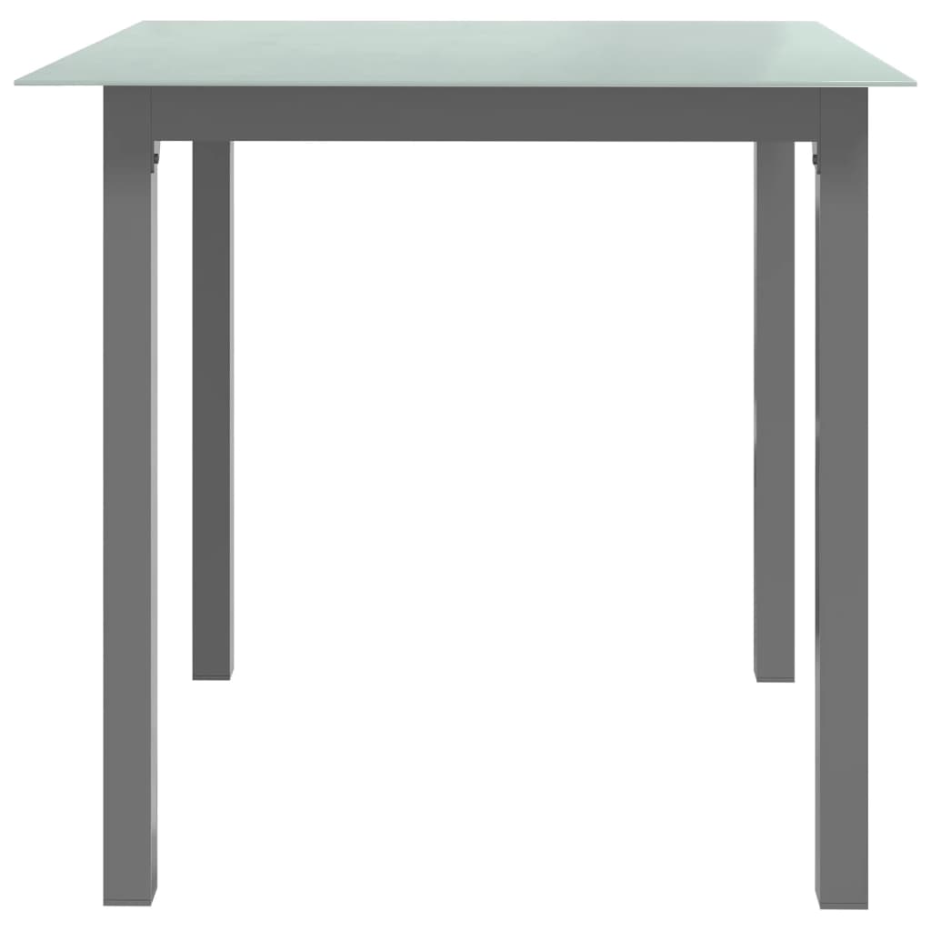 Havebord Aluminium Og Glas