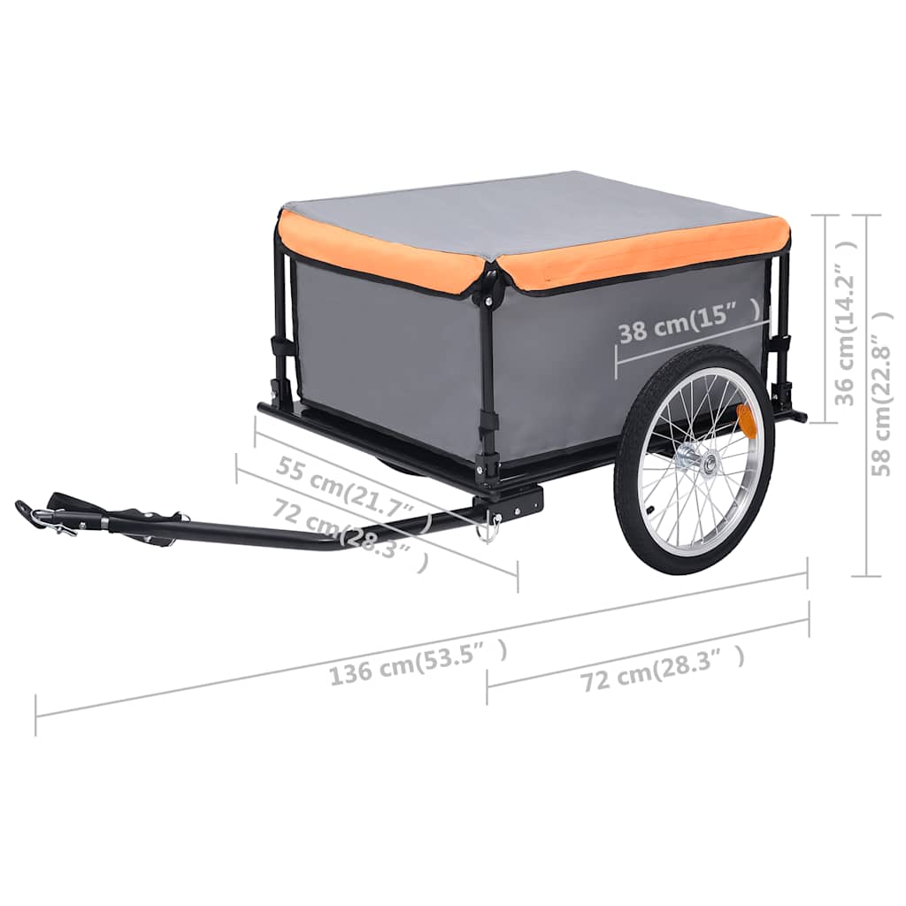 Cykelanhænger 65 Kg