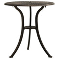 Havebord 62X62X65 Cm Støbt Aluminium Farvet