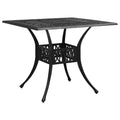 Havebord 90X90X73 Cm Støbt Aluminium