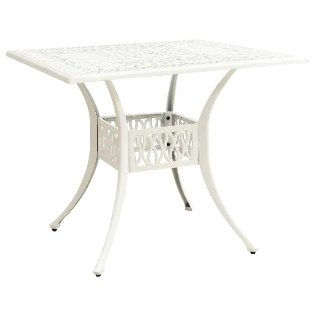 Havebord 90X90X73 Cm Støbt Aluminium