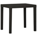 Havebord 79X65X72 Cm Plastik Antracitgrå