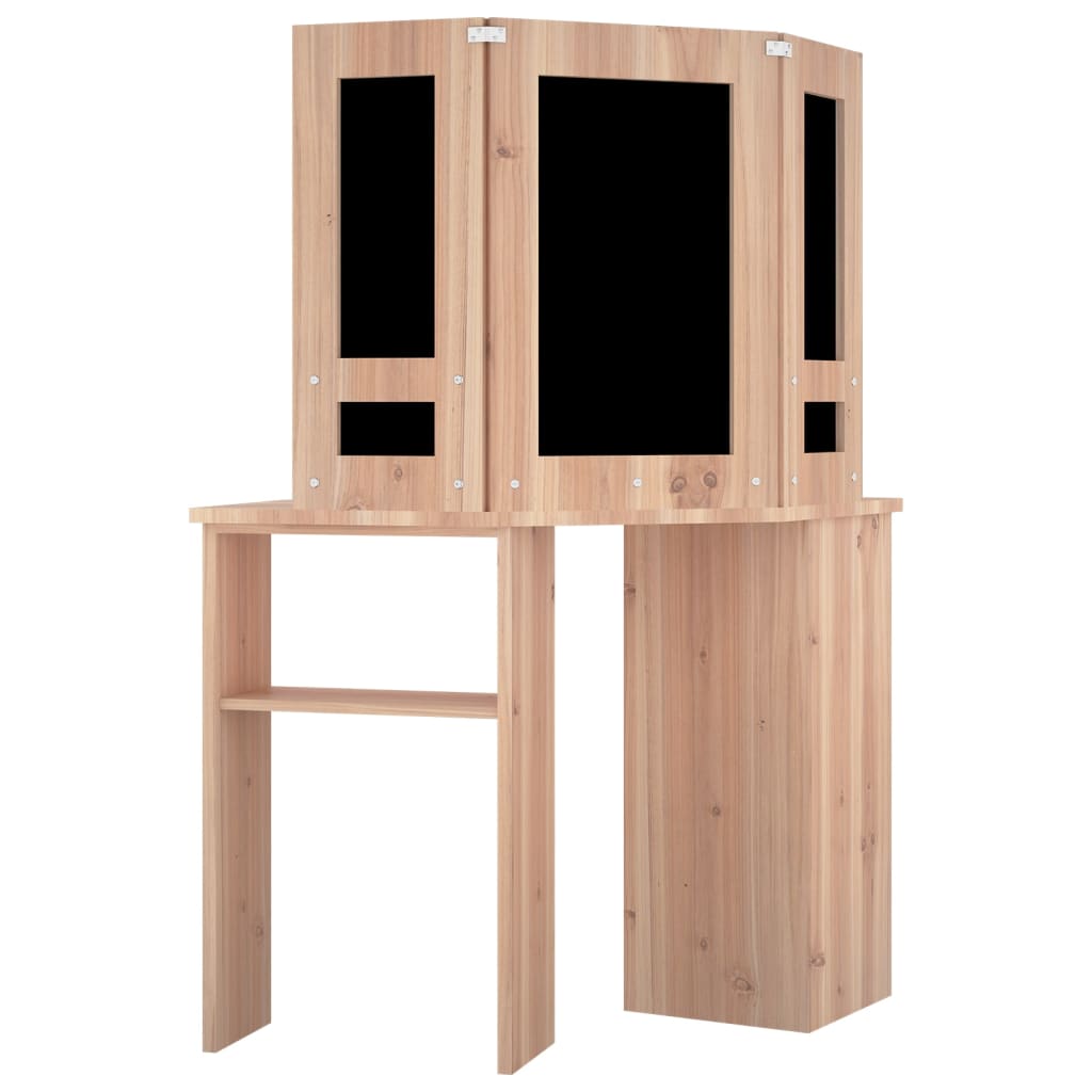 Toiletbord Til Hjørne Med Led-Lys 111X54X141,5 Cm