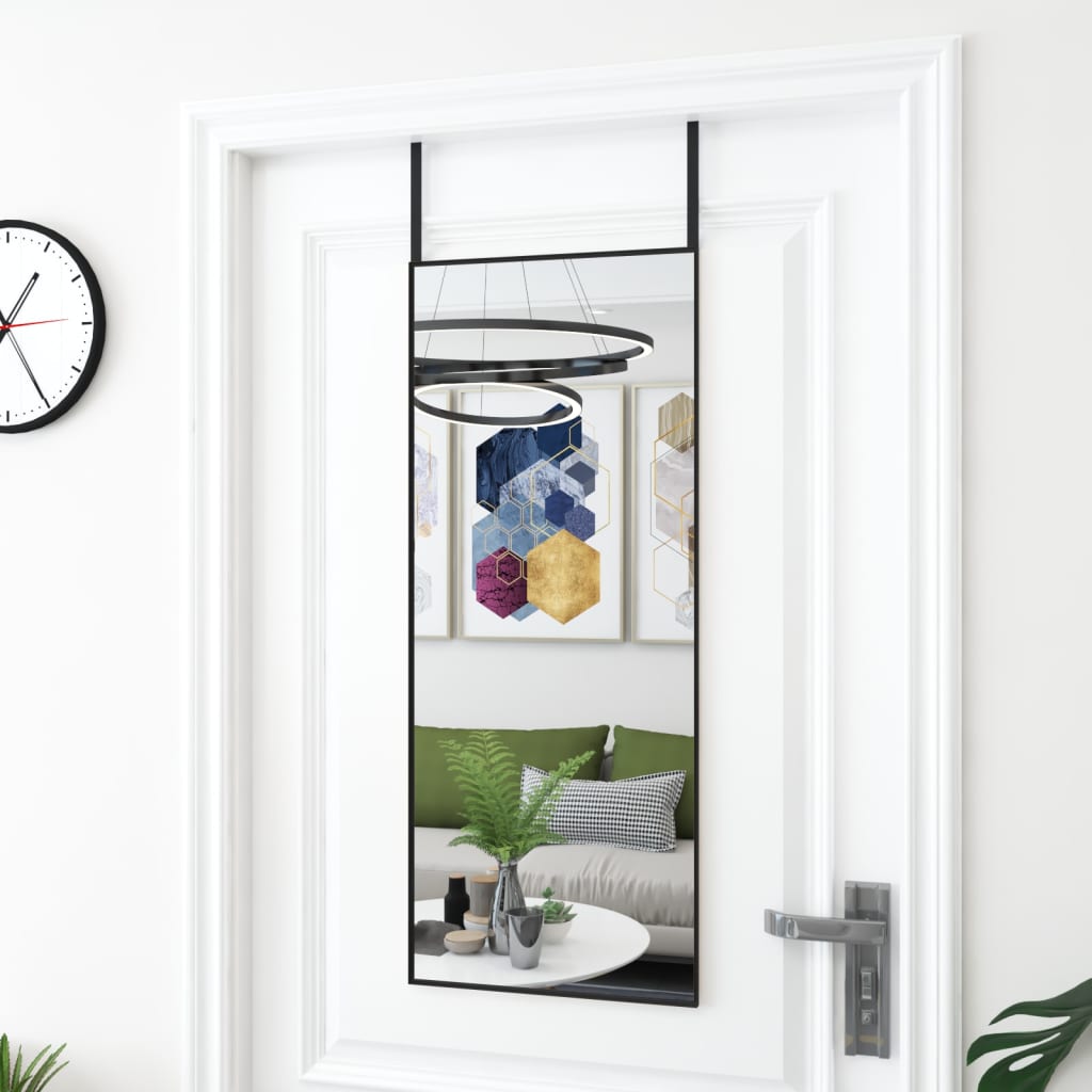 Dørspejl Glas Og Aluminium