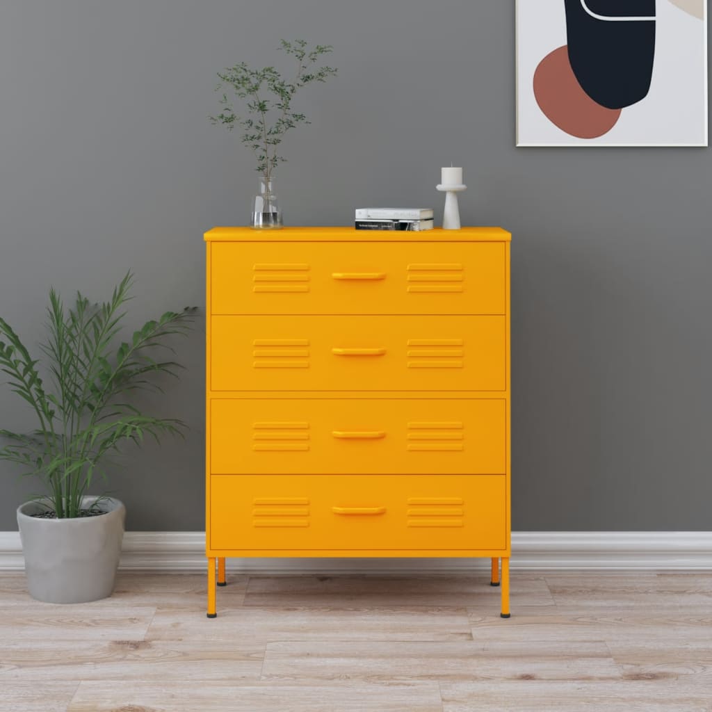 Kommode 80X35X101,5 Cm