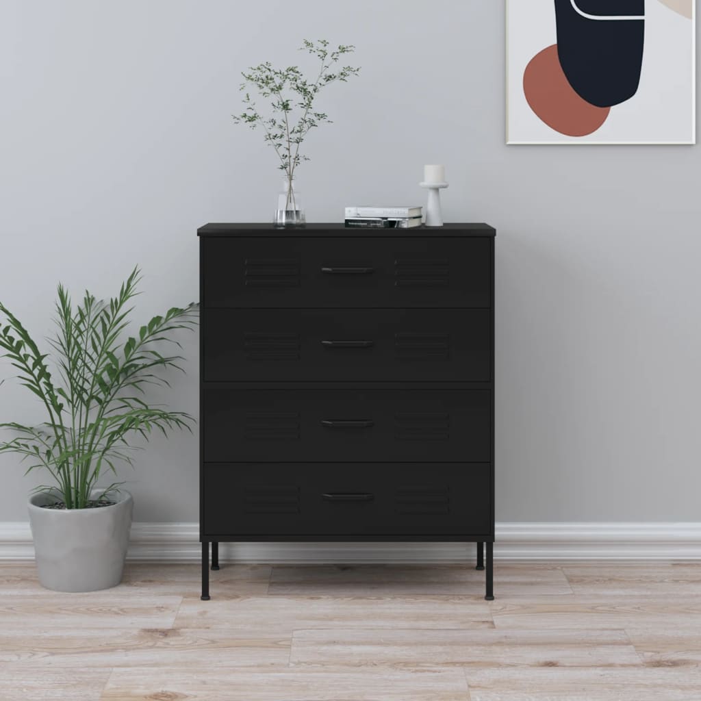Kommode 80X35X101,5 Cm