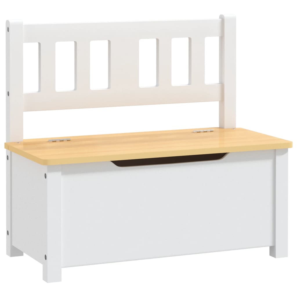 Opbevaringsbænk Til Børn 60X30X55 Cm Mdf