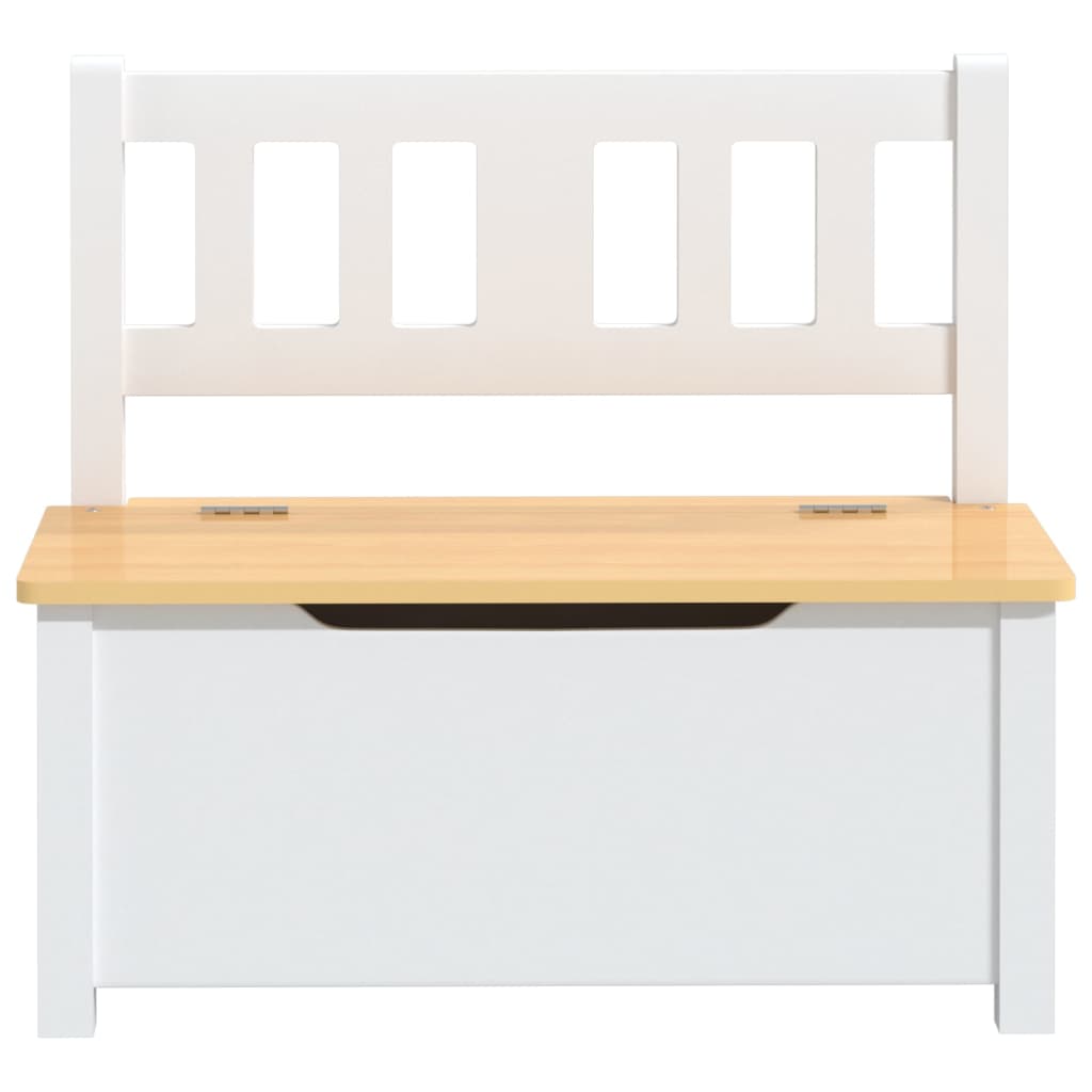 Opbevaringsbænk Til Børn 60X30X55 Cm Mdf