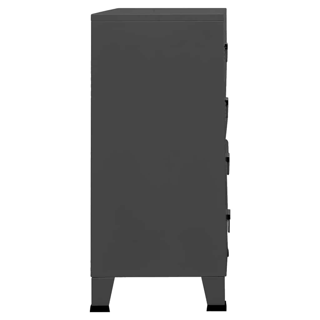 Industriel Kommode 78X40X93 Cm Metal