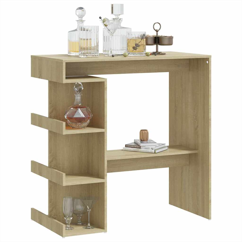 Barbord M. Stativ 100X50X101,5 Cm Konstrueret Træ