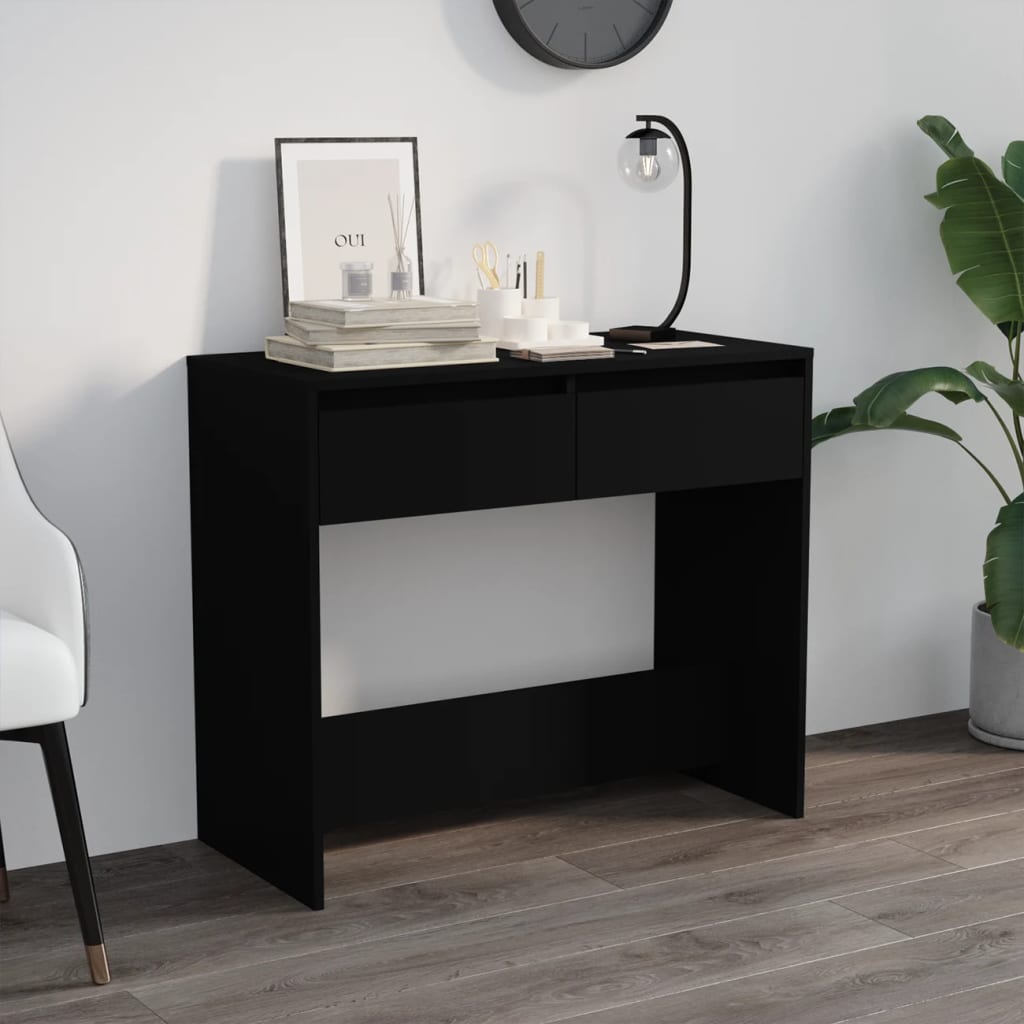 Konsolbord 89X41X76,5 Cm Konstrueret Træ Etræsfarve