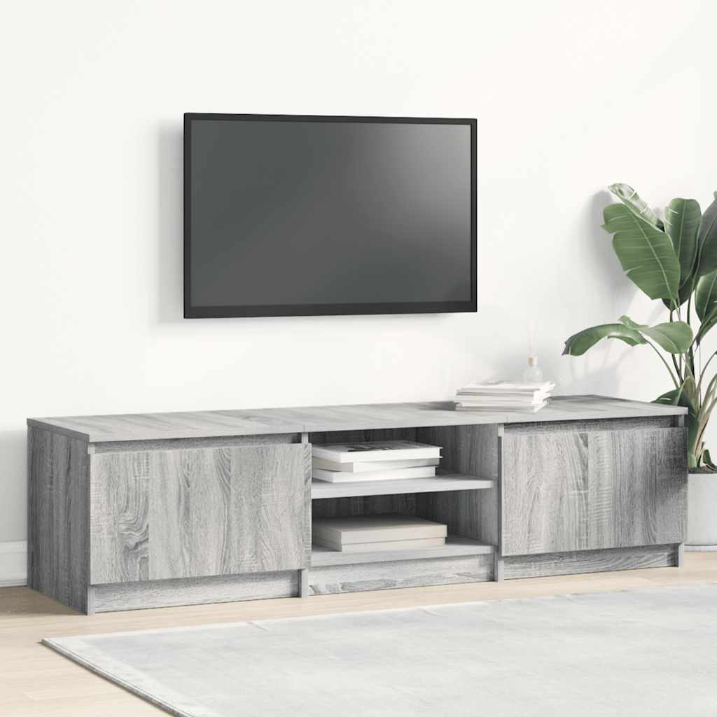 Tv-Bord 140X40X36 Cm Konstrueret Træ Etræsfarve