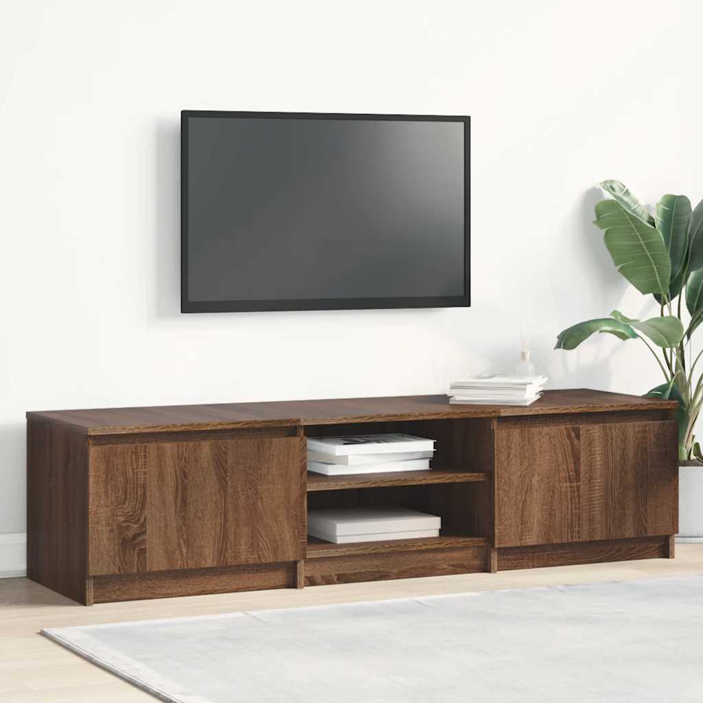 Tv-Bord 140X40X36 Cm Konstrueret Træ Etræsfarve