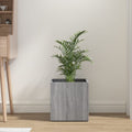 Plantekasse 40X40X40 Cm Konstrueret Træ -Look