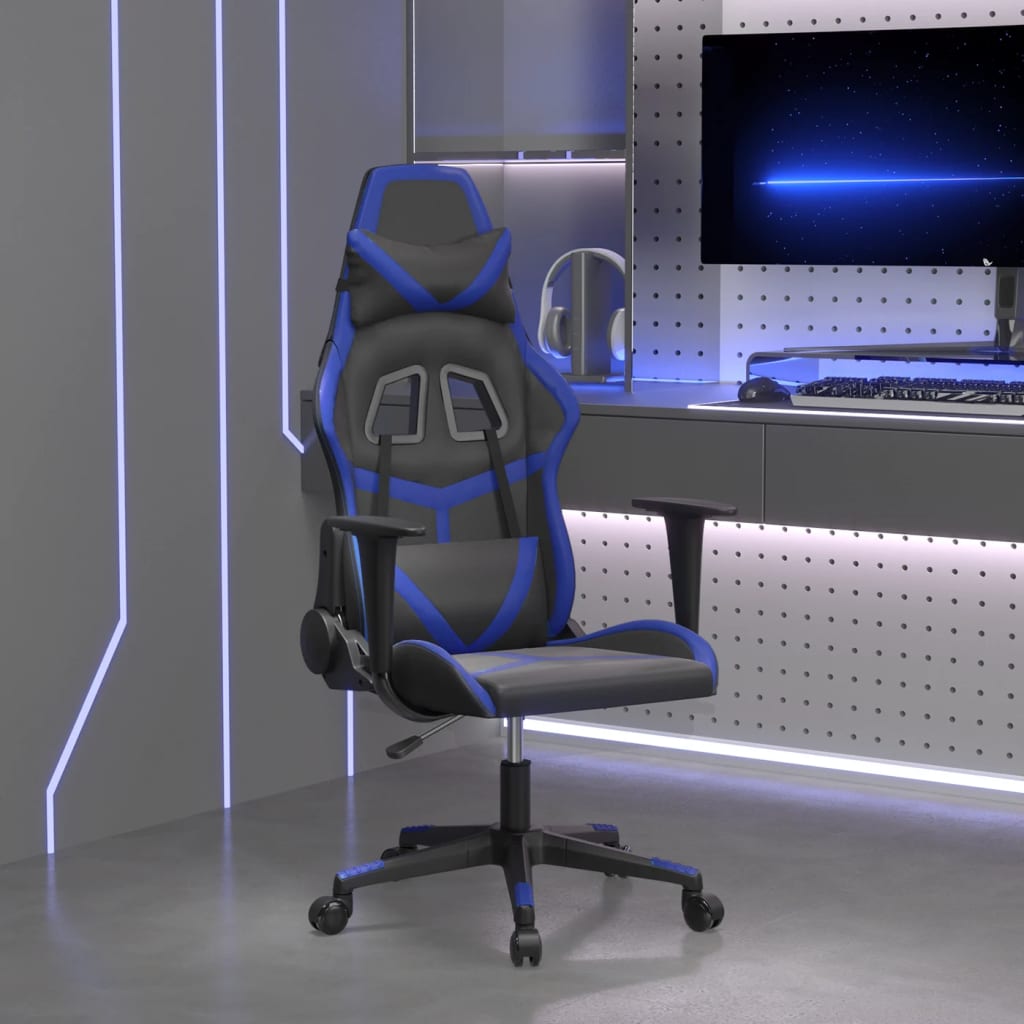 Gamingstol M. Massagefunktion Kunstlæder