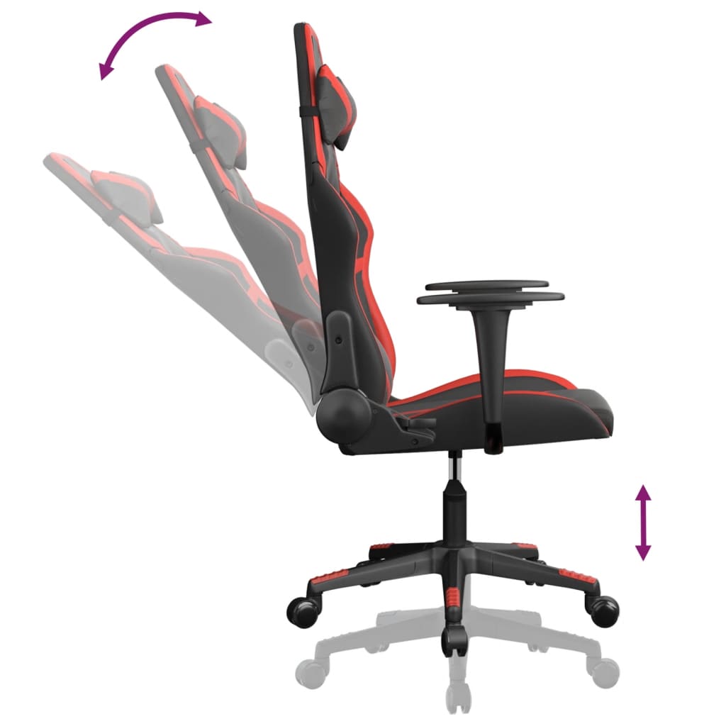 Gamingstol M. Massagefunktion Kunstlæder