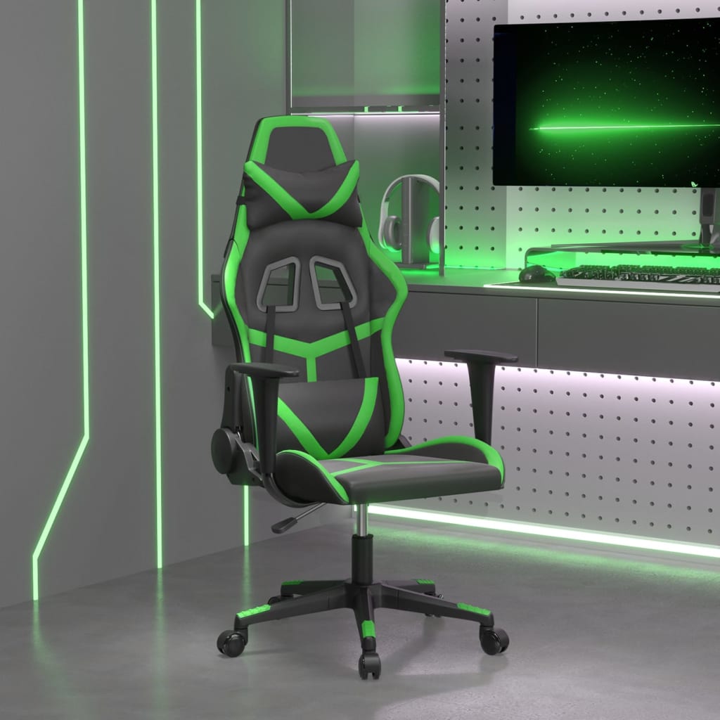 Gamingstol M. Massagefunktion Kunstlæder