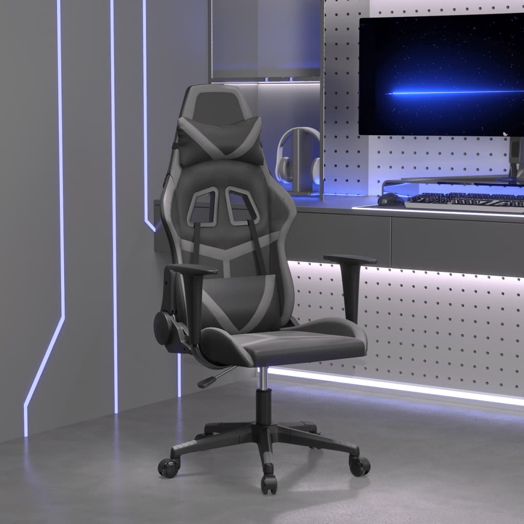 Gamingstol M. Massagefunktion Kunstlæder